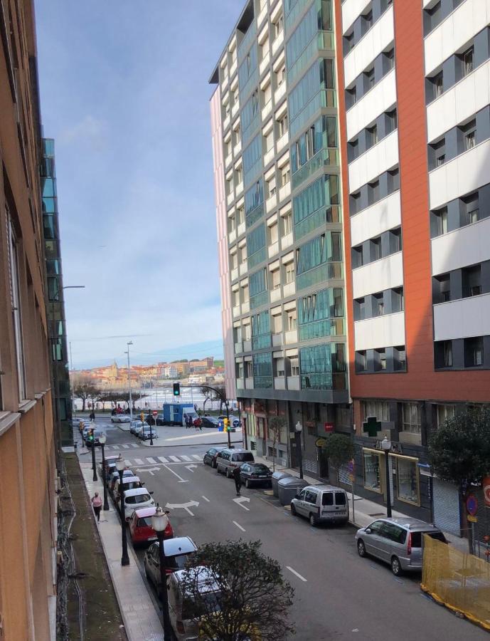 Ferienwohnung Piso Playa Gijón Exterior foto